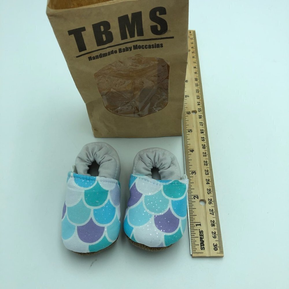 TBMS Handmade Baby Moccasins 3/$18